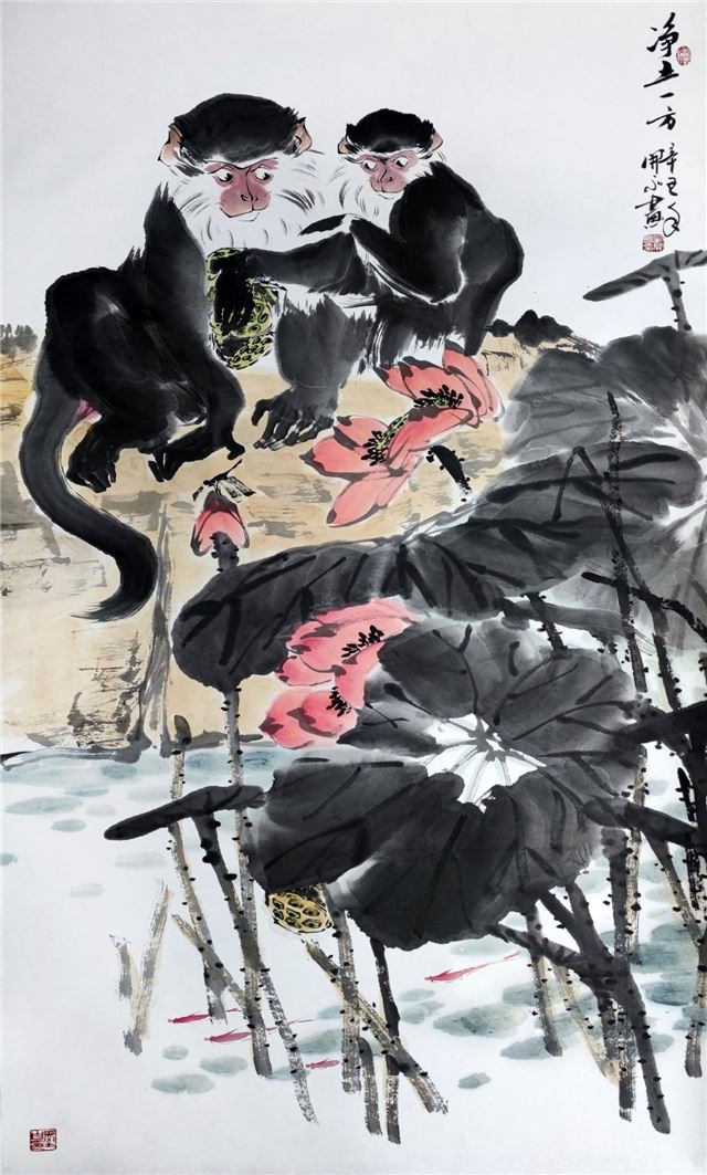 “百猴闹春”刘开永中国画展4月29日在安徽淮北刘开渠纪念馆开幕
